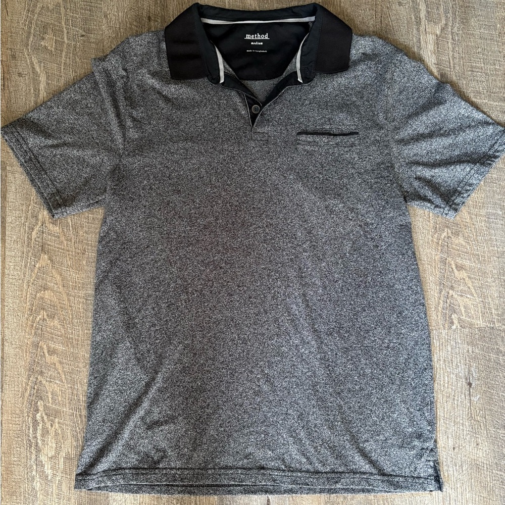 Men's Gray Polo Shirt